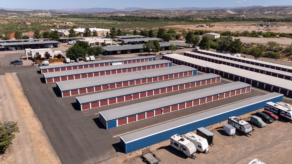 Drone Marketing Photography for a Camp Verde Storage Facility image